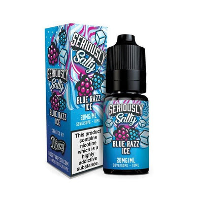 Doozy Seriously Salty - Blue Razz Ice - Urban Vape Ireland