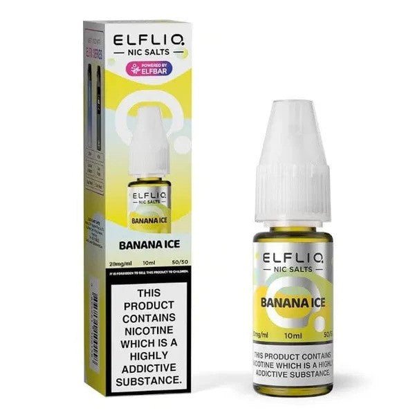 ElfLiq Banana Ice Nic Salt - E - Liquid - Urban Vape Ireland