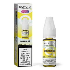 ElfLiq Banana Ice Nic Salt - E - Liquid - Urban Vape Ireland