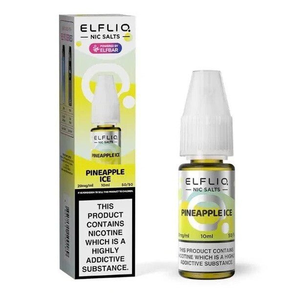 ElfLiq Pineapple Ice Nic Salt - E - Liquid - Urban Vape Ireland