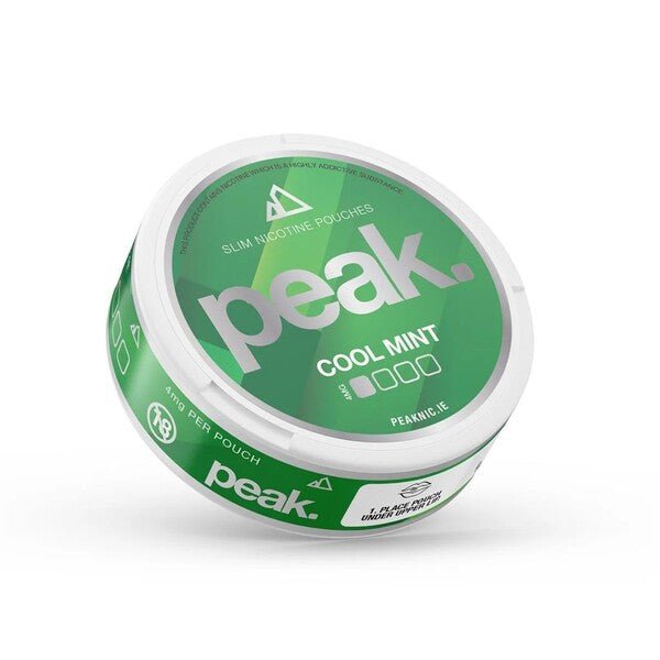 Peak Nicotine Pouch - Cool Mint - Urban Vape Ireland