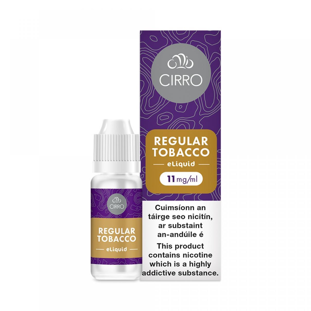 Cirro Regular Tobacco 10ml Urban Vape Ireland