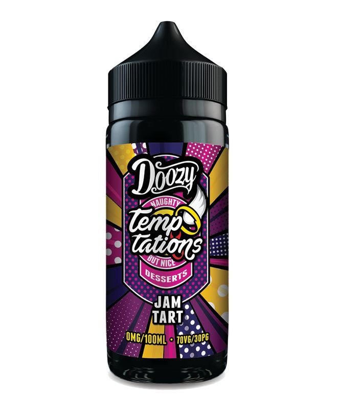 Doozy Temptations E Liquid Jam Tart Urban Vape Ireland